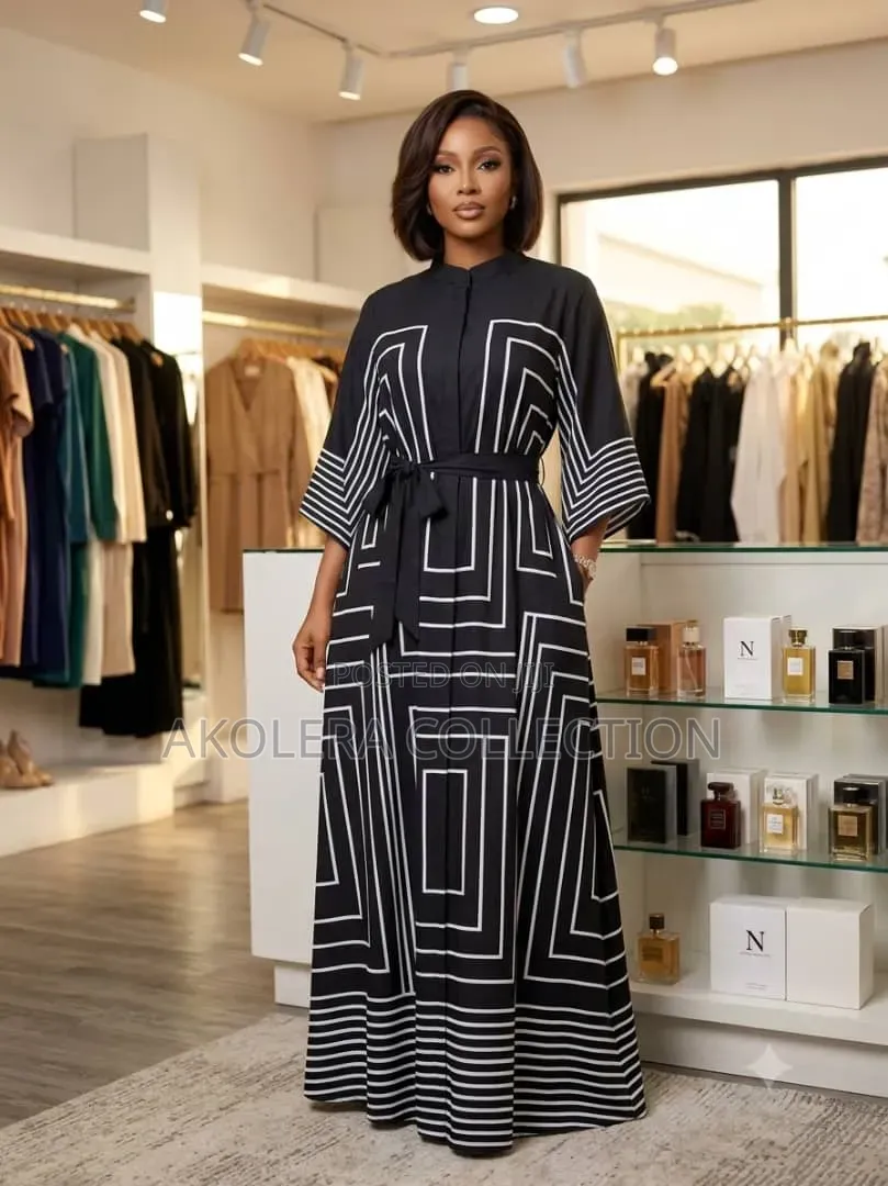 Long Round Dresses