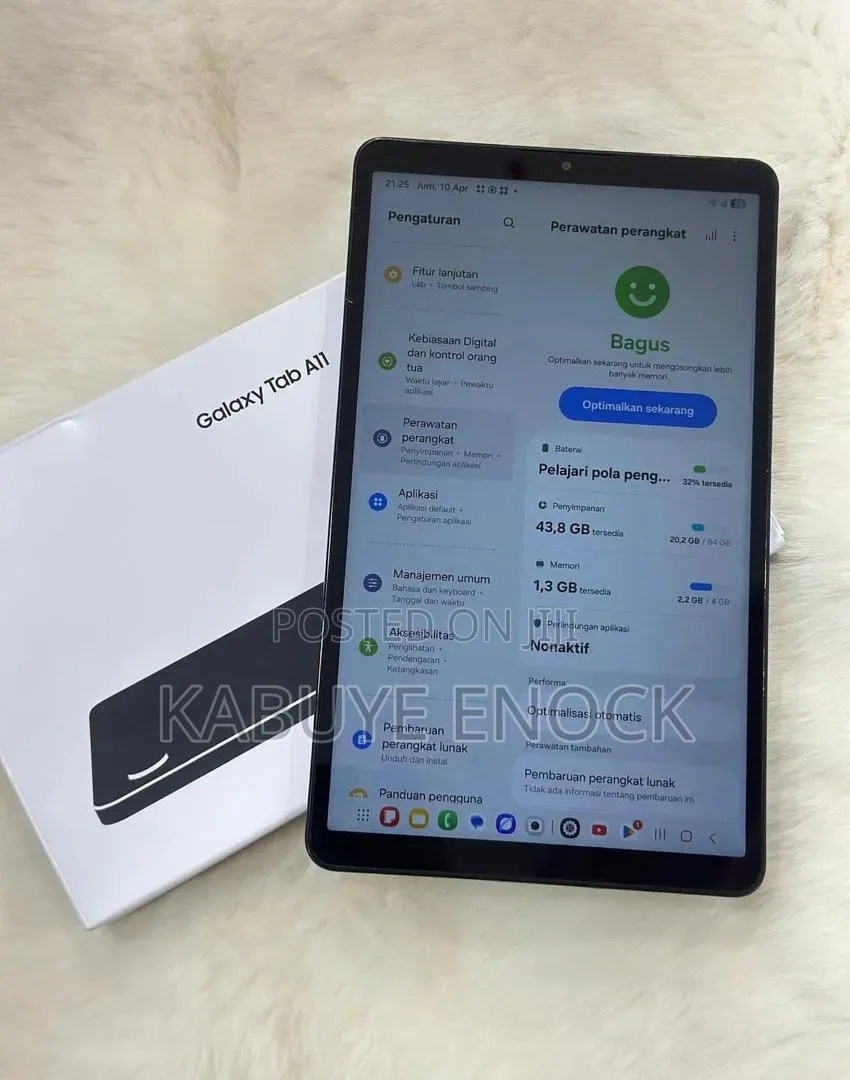 New Samsung Galaxy Tab A11 64 GB Gray