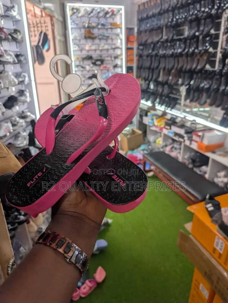 F Flite FL-270 Ladies' Flip-Flop Slippers
