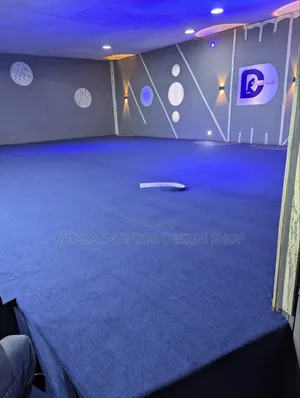 Church Altar Blue Woolen Carpet