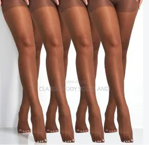 Luxurious Dark Brown Transparent Body Socks – Elegant, Feminine