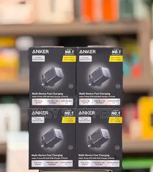 Anker Prime 67W GaN Wall Charger 3 Ports Multi-Device Fast Charging
