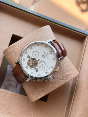 Patek Phillippe Automatic Leather Strap