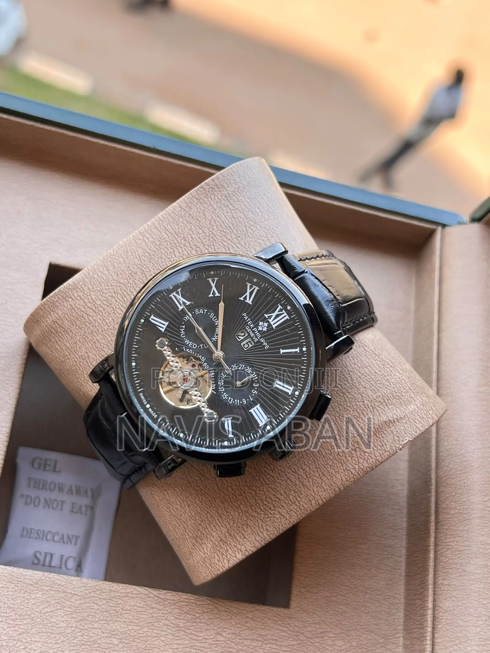 Patek Phillippe Automatic Leather Strap