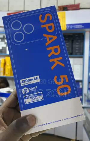 New Tecno Spark 50 128 GB Black