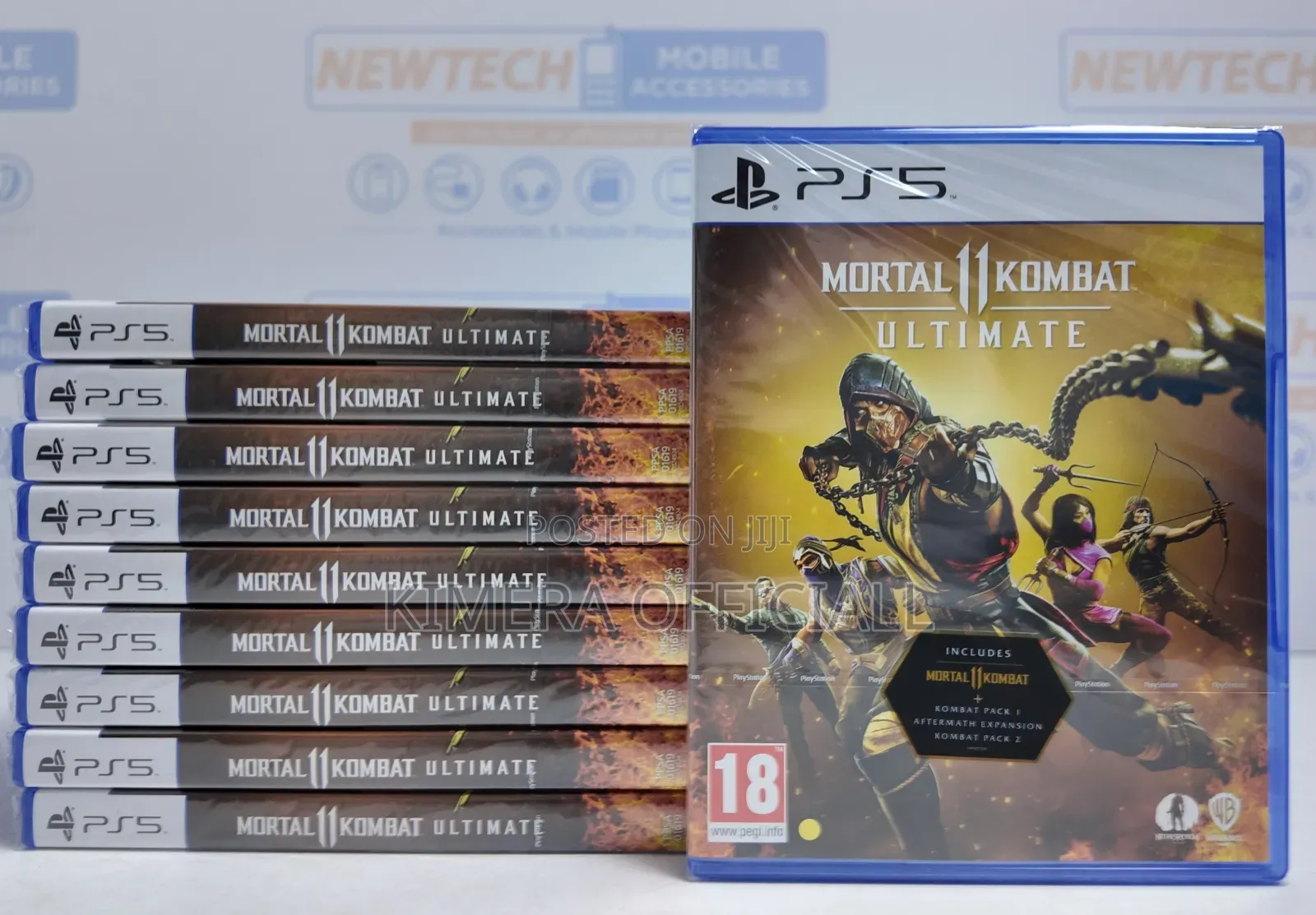 Mortal Kombat 11 Ultimate Sony PS5 Game CD Original Fighting Disc
