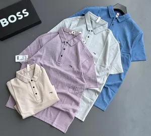 Finnese Plain Short-Sleeved Polo Shirts