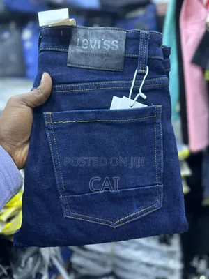 Clear Pockets Men’s Denim Jeans
