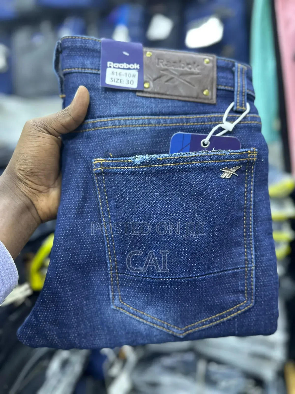 Clear Pockets Men’s Denim Jeans