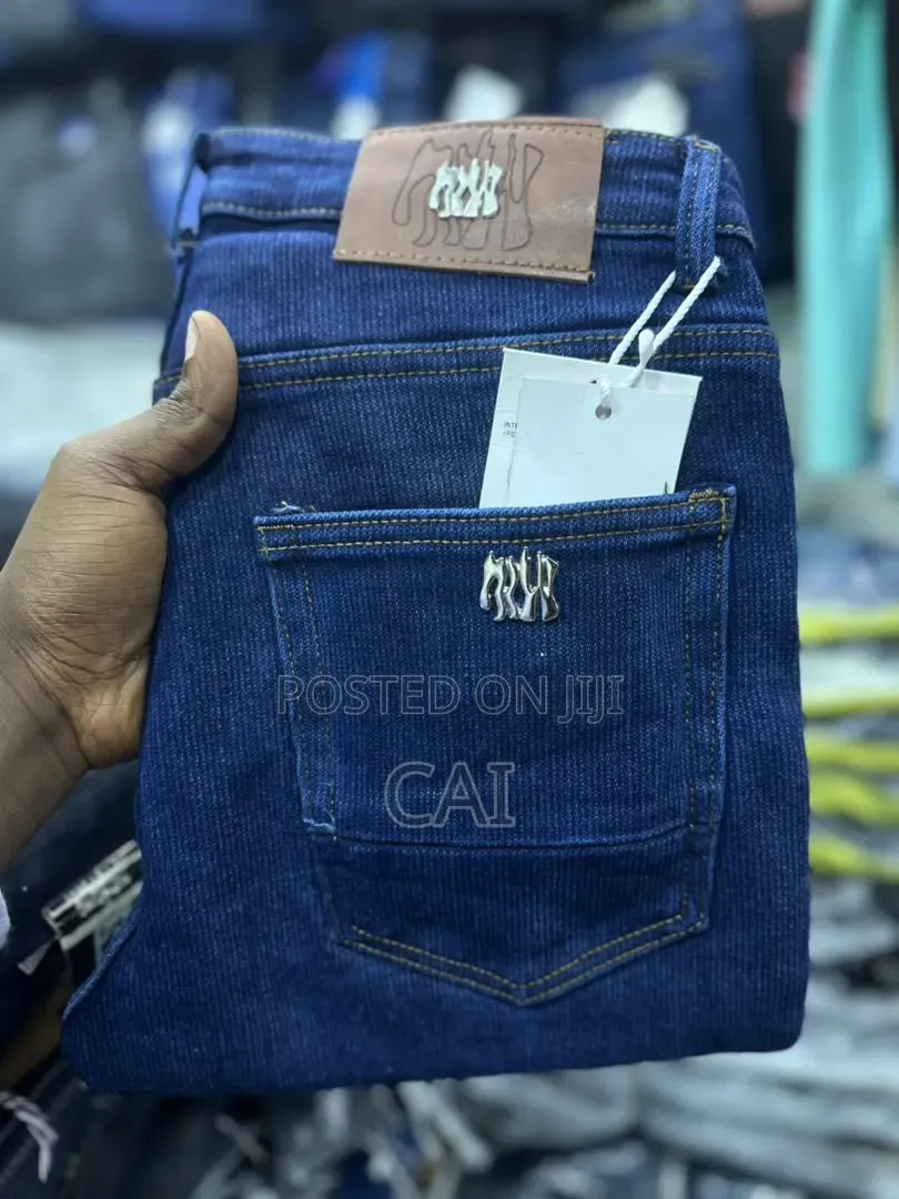 Clear Pockets Men’s Denim Jeans