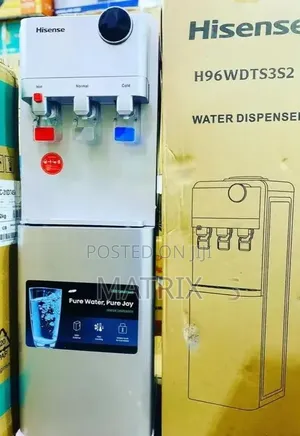 Hisense 3-Taps Water Dispenser With 12L Storage Cabinet