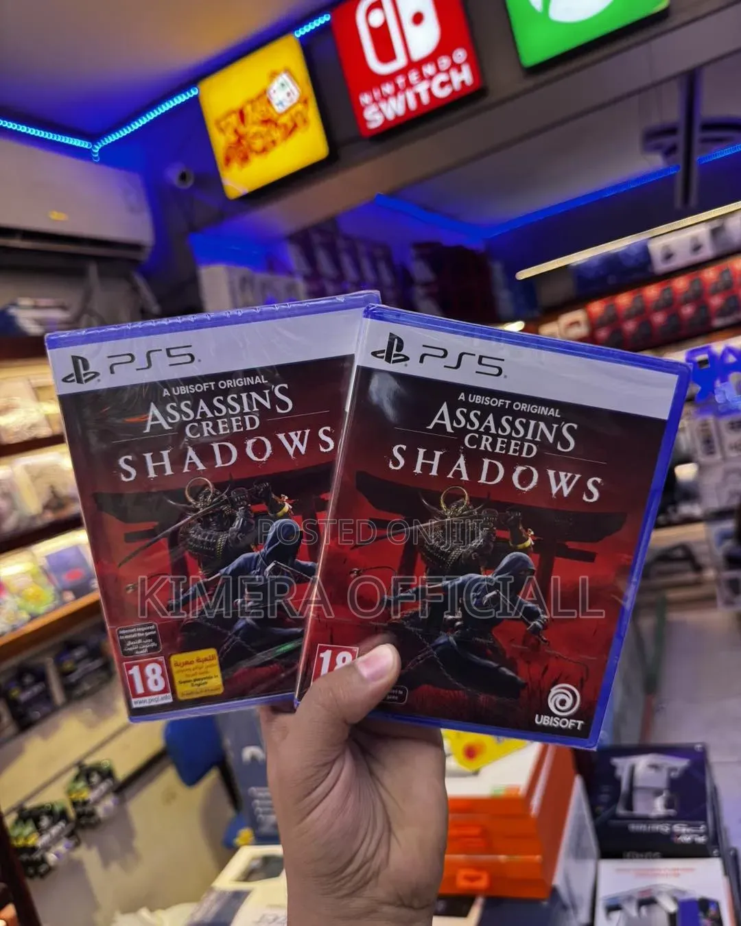 Assassin's Creed Shadows Game Cd for Playstation 5