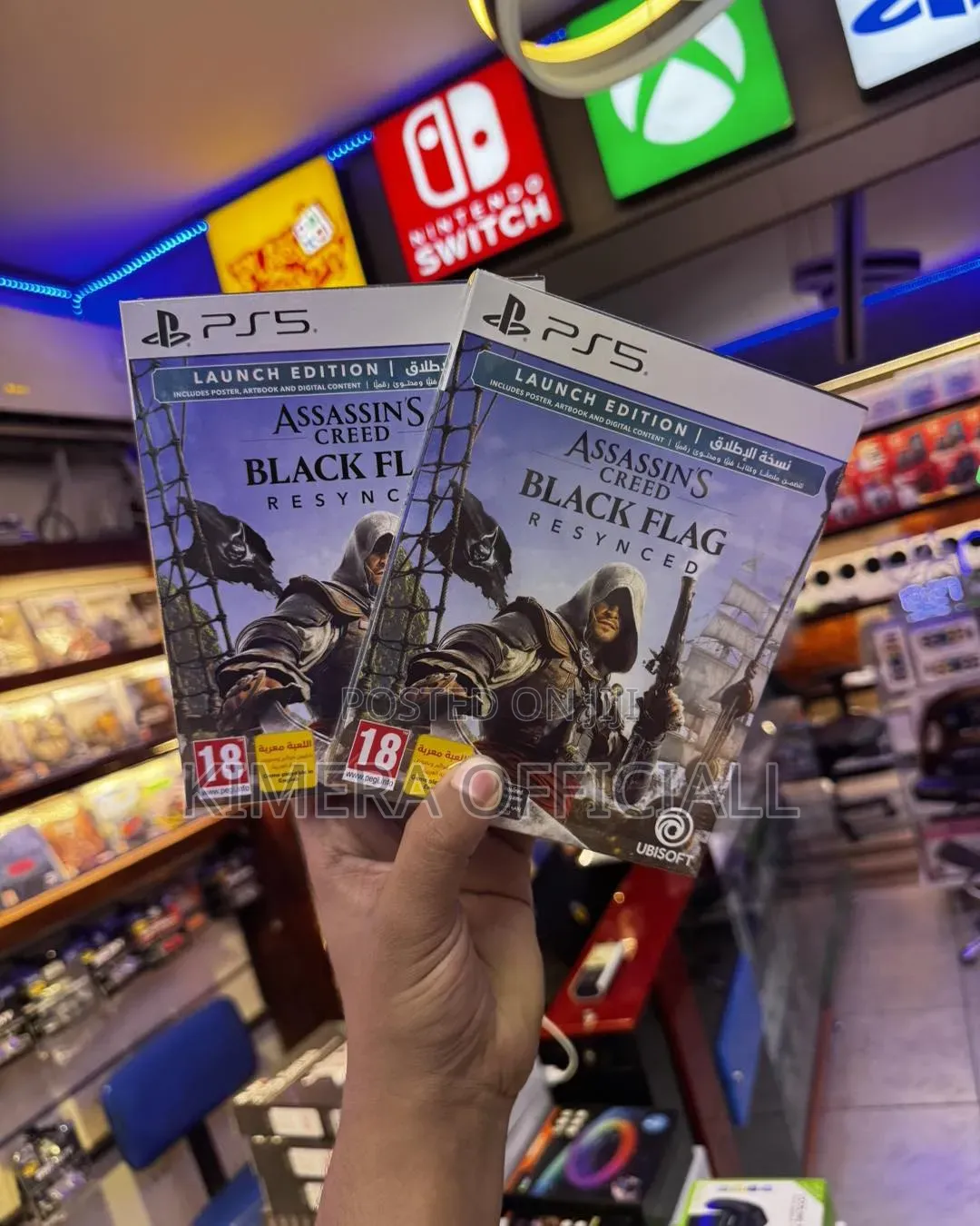 Assassin's Creed Black Flag Resynced Game Cd for Playstation 5