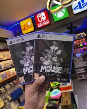 Mouse Pi for Hire Game Cd for Ps5