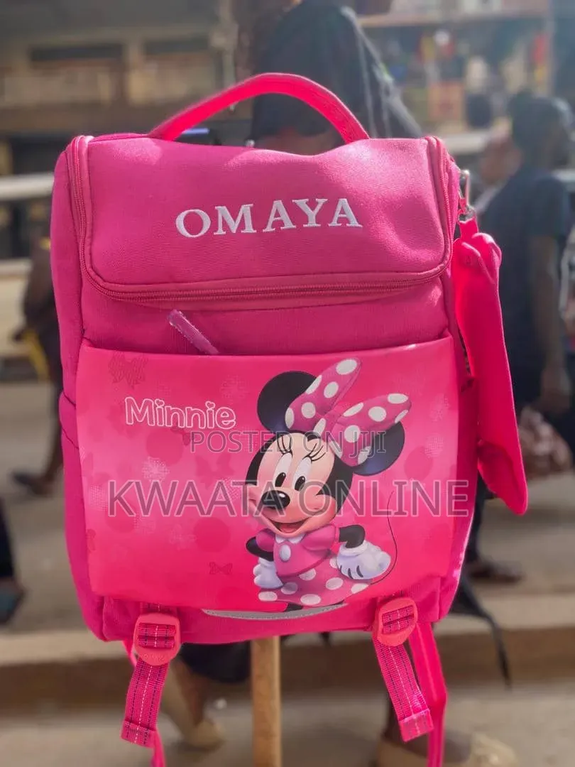 OMAYA Kids' 3D Character School Backpack Set With Matching Pouch