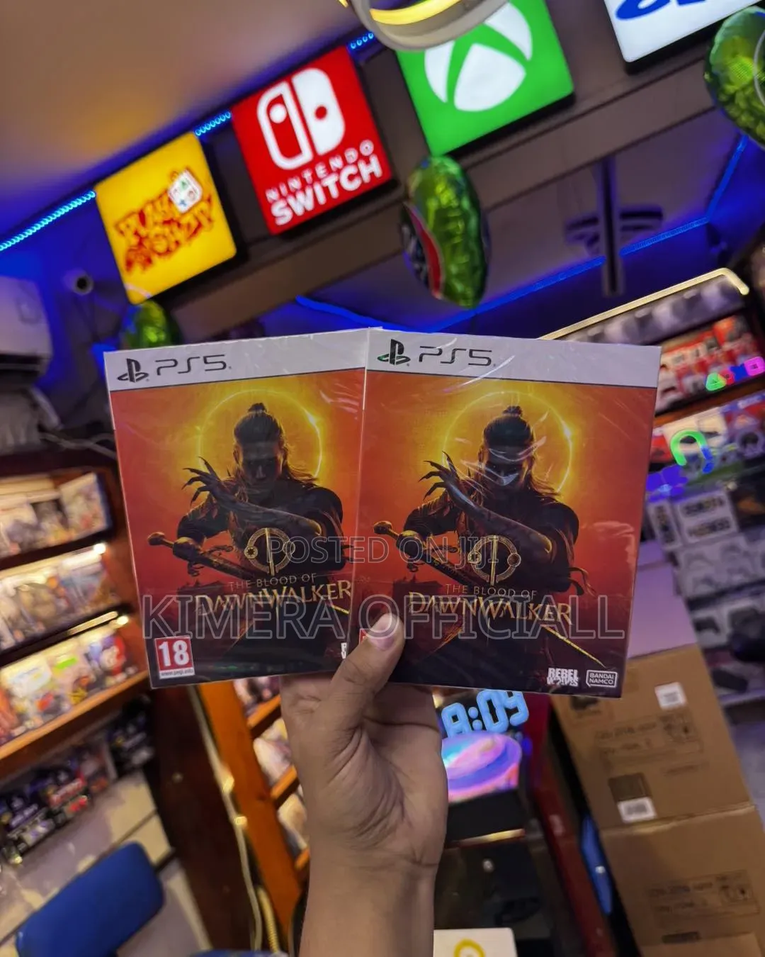 The Blood of the Dawnwalker Game Cd for Ps5