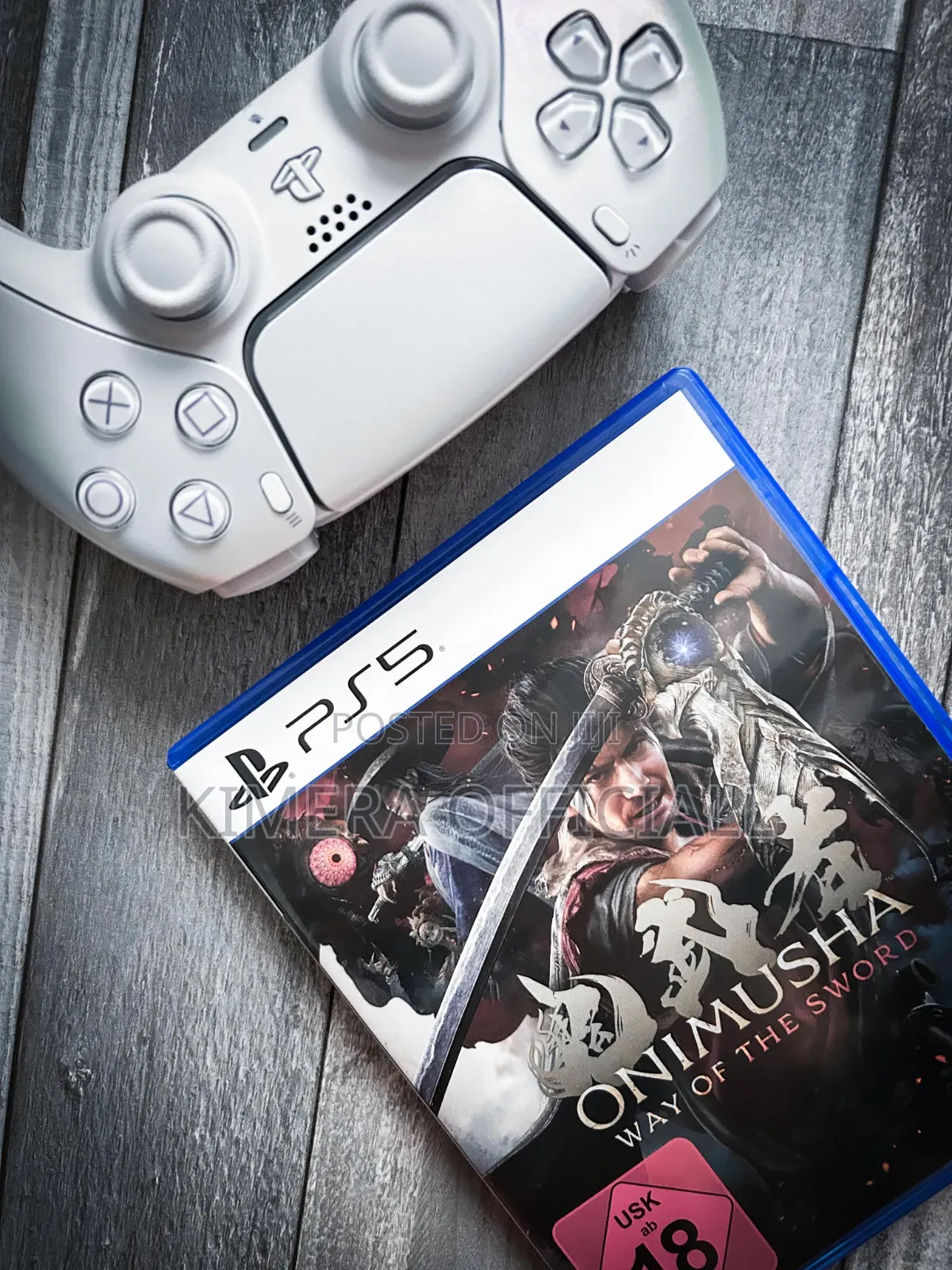Onimusha Way of the Sword Game Cd for Playstation 5
