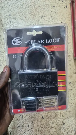 STELAR LOCK 73mm Heavy-Duty Security Padlock With 4 Keys