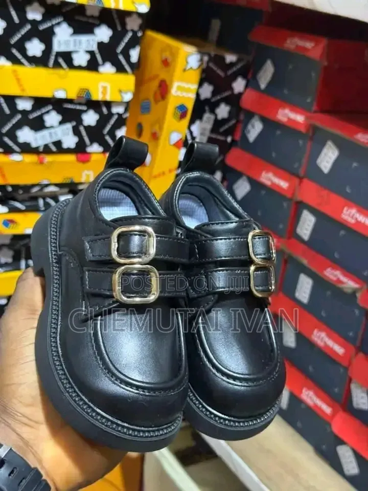 School Black Loafer Shoes