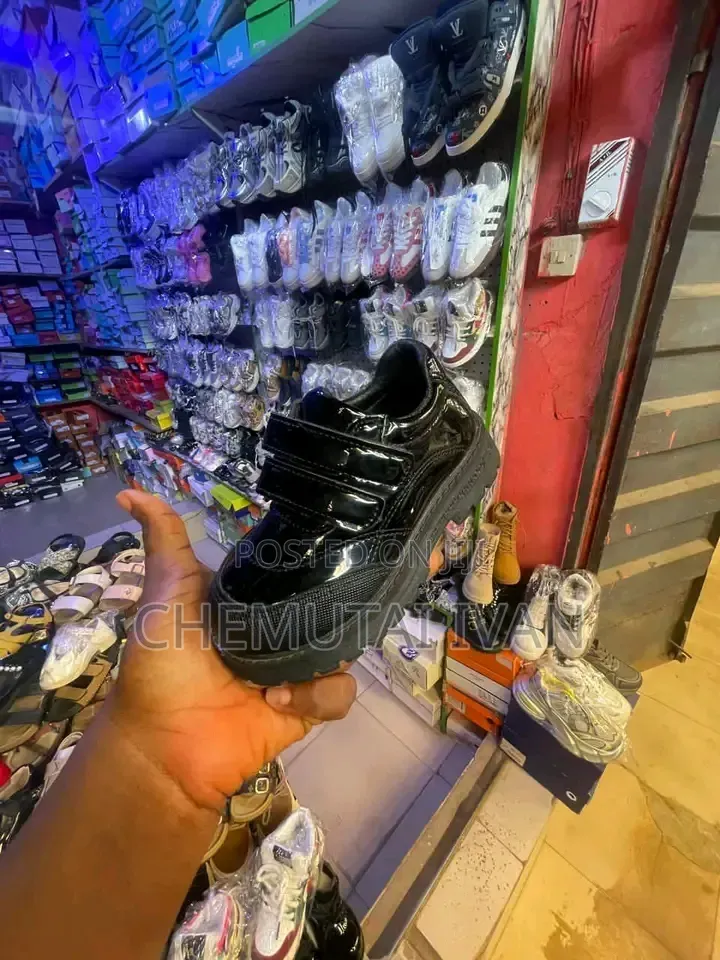 School Black Loafer Shoes