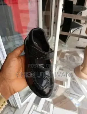 School Black Loafer Shoes