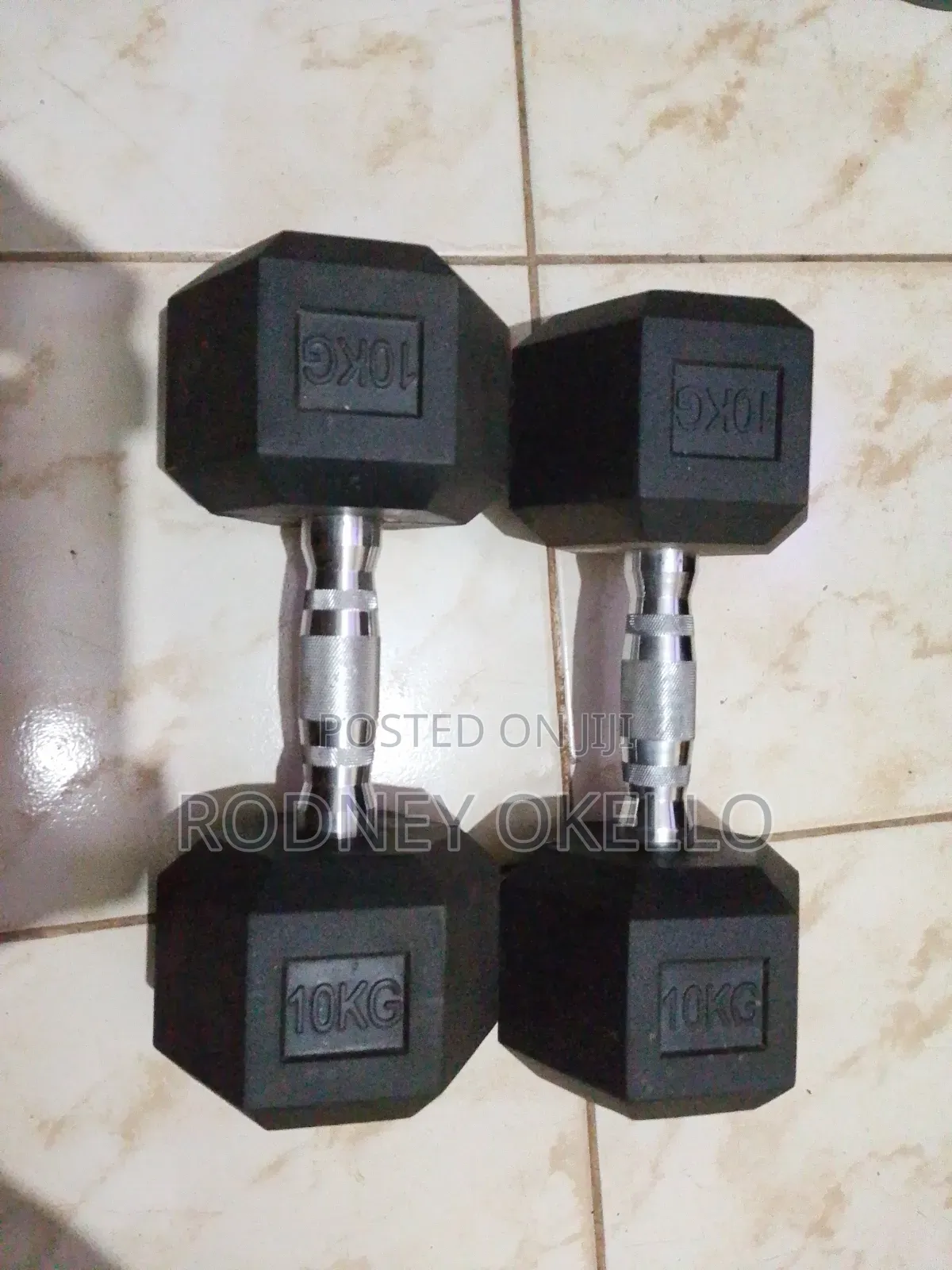 Dumbbell Rubber Coated