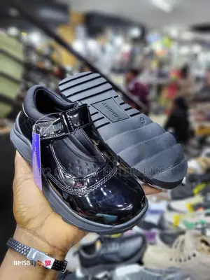 Back to School Black Long Lasting Girls Shoes