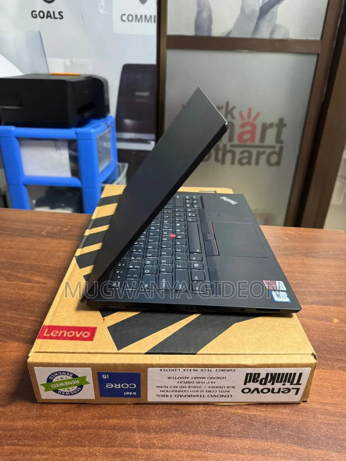 New Laptop Lenovo ThinkPad T480s 16GB Intel Core i7 SSD 256GB