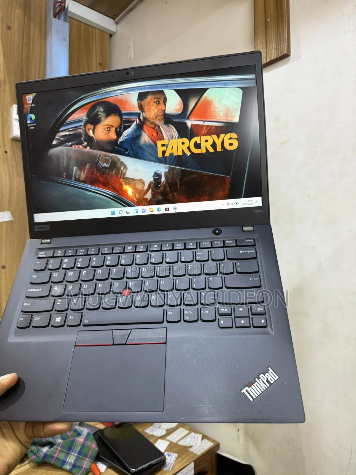 New Laptop Lenovo ThinkPad T490s 16GB Intel Core i5 SSD 256GB
