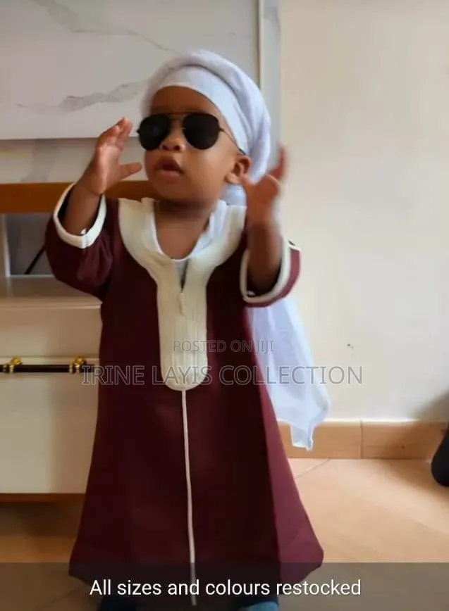 Kids Boy's Moslem Kanzus