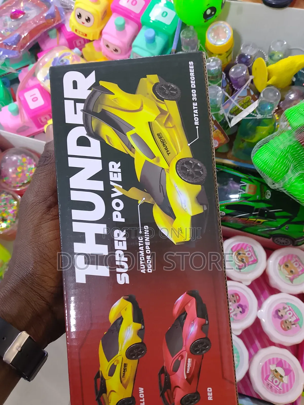 Thunder Super Power (Model R07A) Red Toy Sports Car