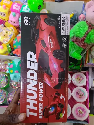 Thunder Super Power (Model R07A) Red Toy Sports Car