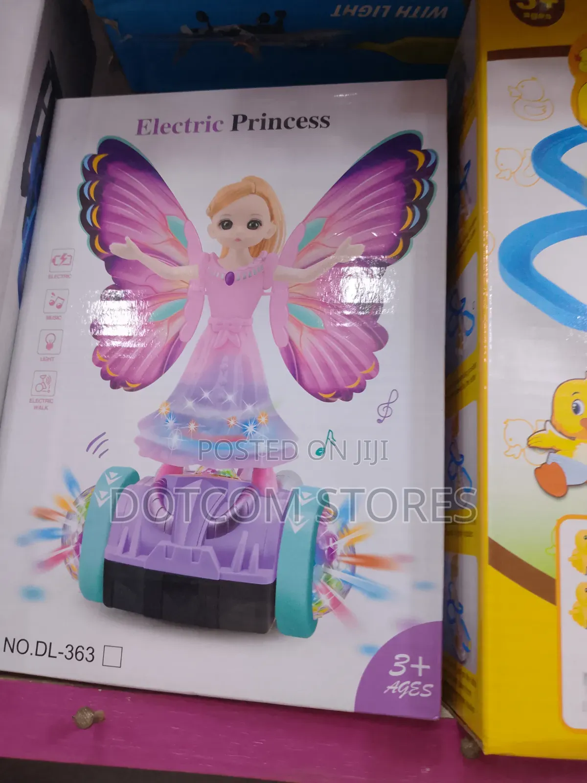 Electric Princess Butterfly Fairy Toy – Lights Music