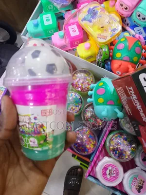 1pc Multi-Layered Football Slime Cup Toy