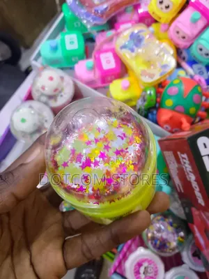 1pc Multi-Layered Football Slime Cup Toy