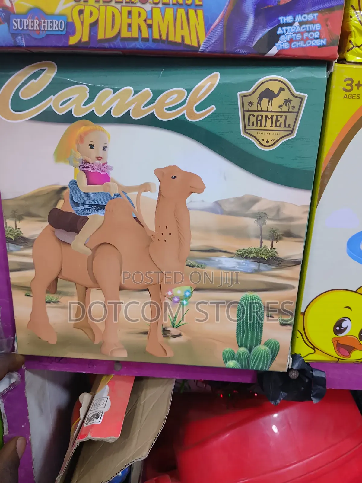 Battery-Operated "Desert Hero " Musical Walking Toy