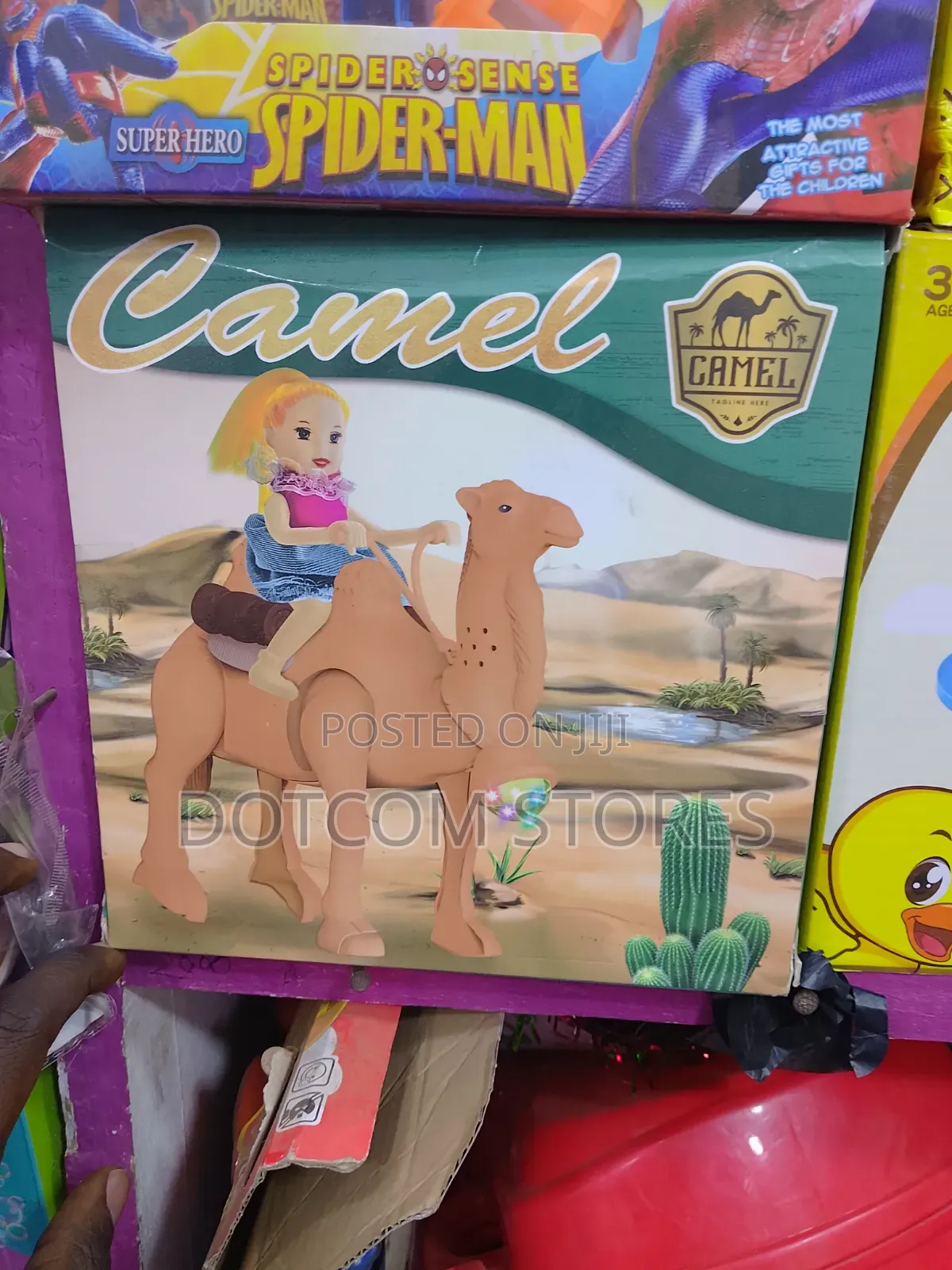 Battery-Operated "Desert Hero " Musical Walking Toy