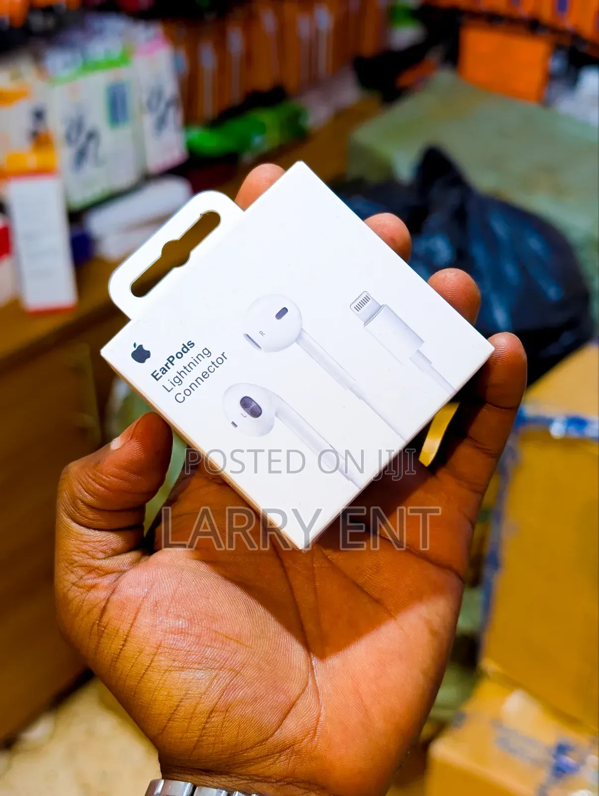Apple Lightning EarPods Wired Headphones Clear Sound Mic