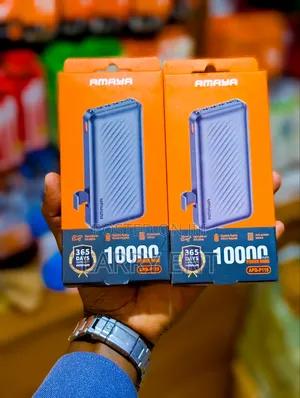 Amaya 10000mAh Power Bank Fast Charge With Built-in Cables