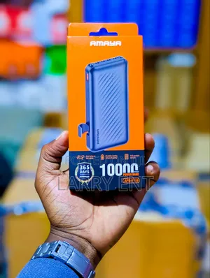 Amaya 10000mAh Power Bank Fast Charge With Built-in Cables