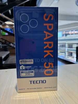 New Tecno Spark 50 128 GB Black