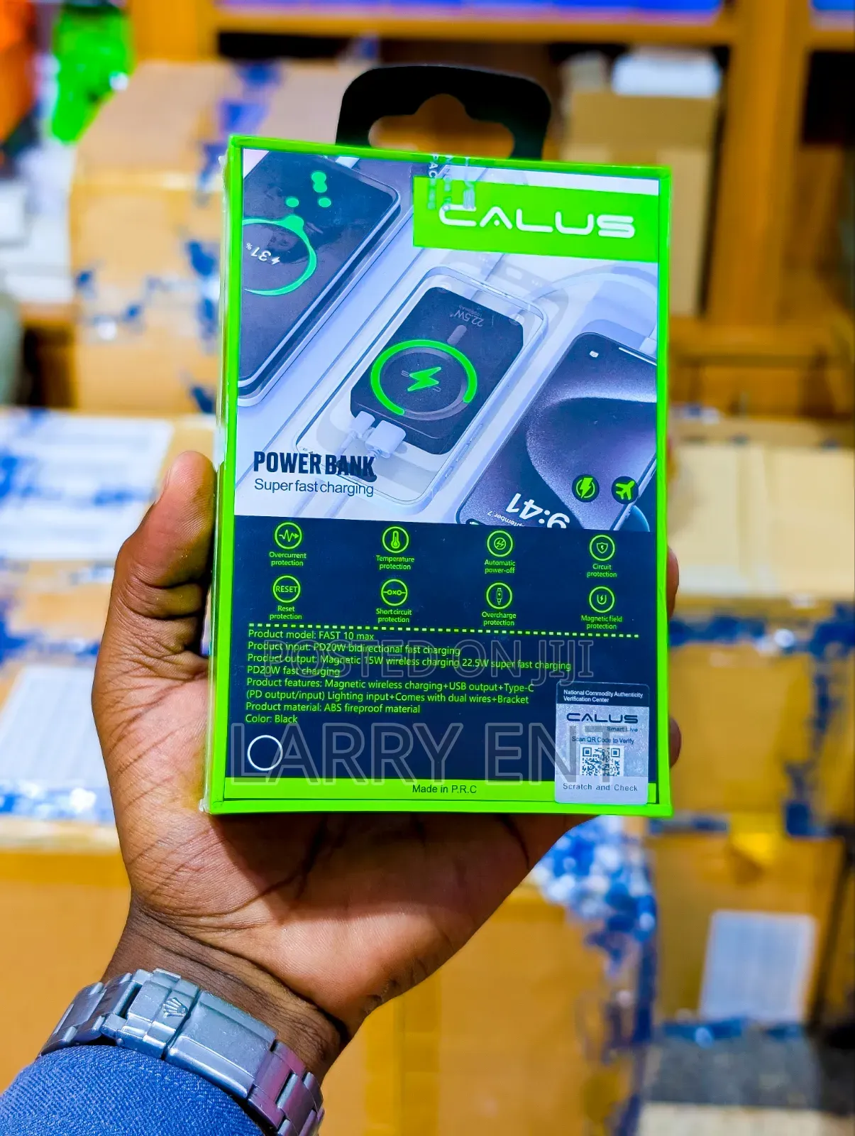 Calus 10000mAh 22.5W Wireless Fast Charging Power Bank