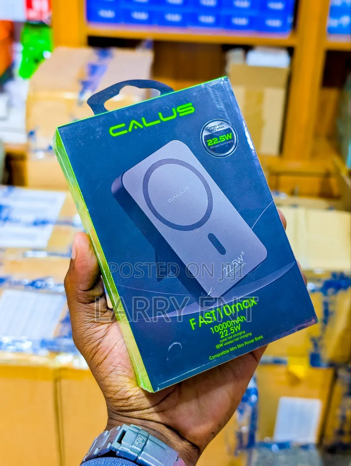 Calus 22.5W 10000mAh Wireless Power Bank Temperature Protection