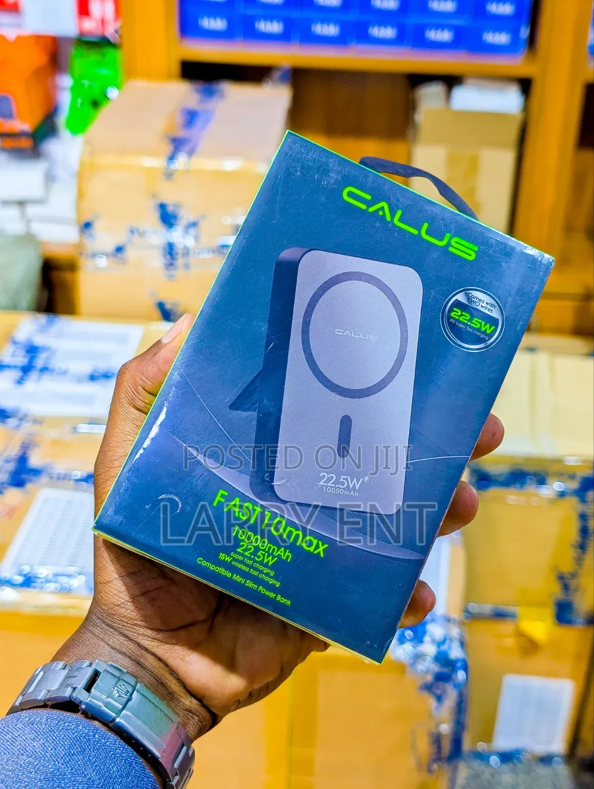 Calus 10000mAh Fast Charge Wireless Power Bank 22.5W