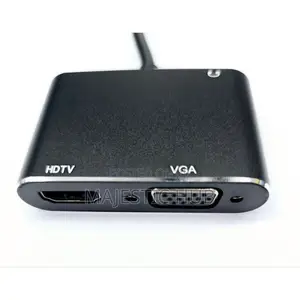 USB to HDMI VGA Adapter, 1080P 60Hz Dual Display With Audio