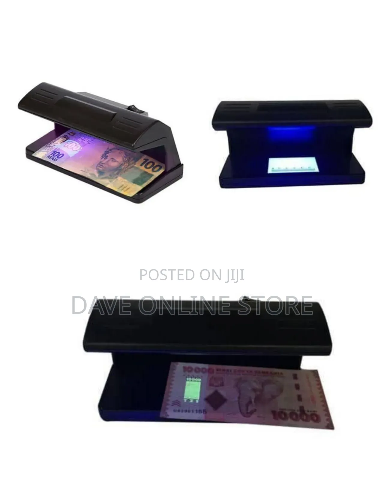 Counterfeit Notes Money Detector - UV LED Light Fake Note Detector