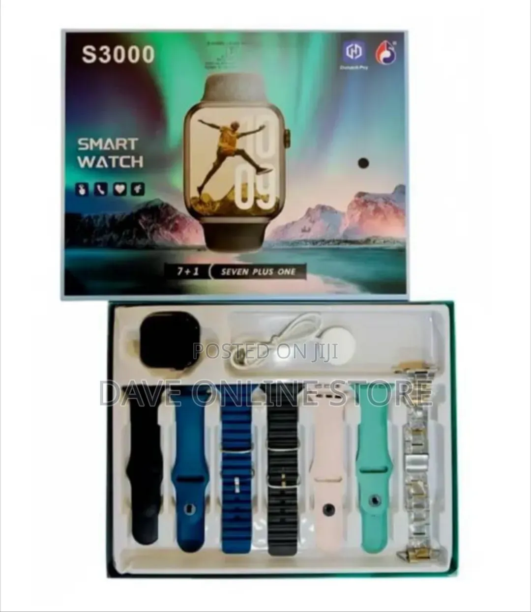 S3000 7 in 1 Smart Watch