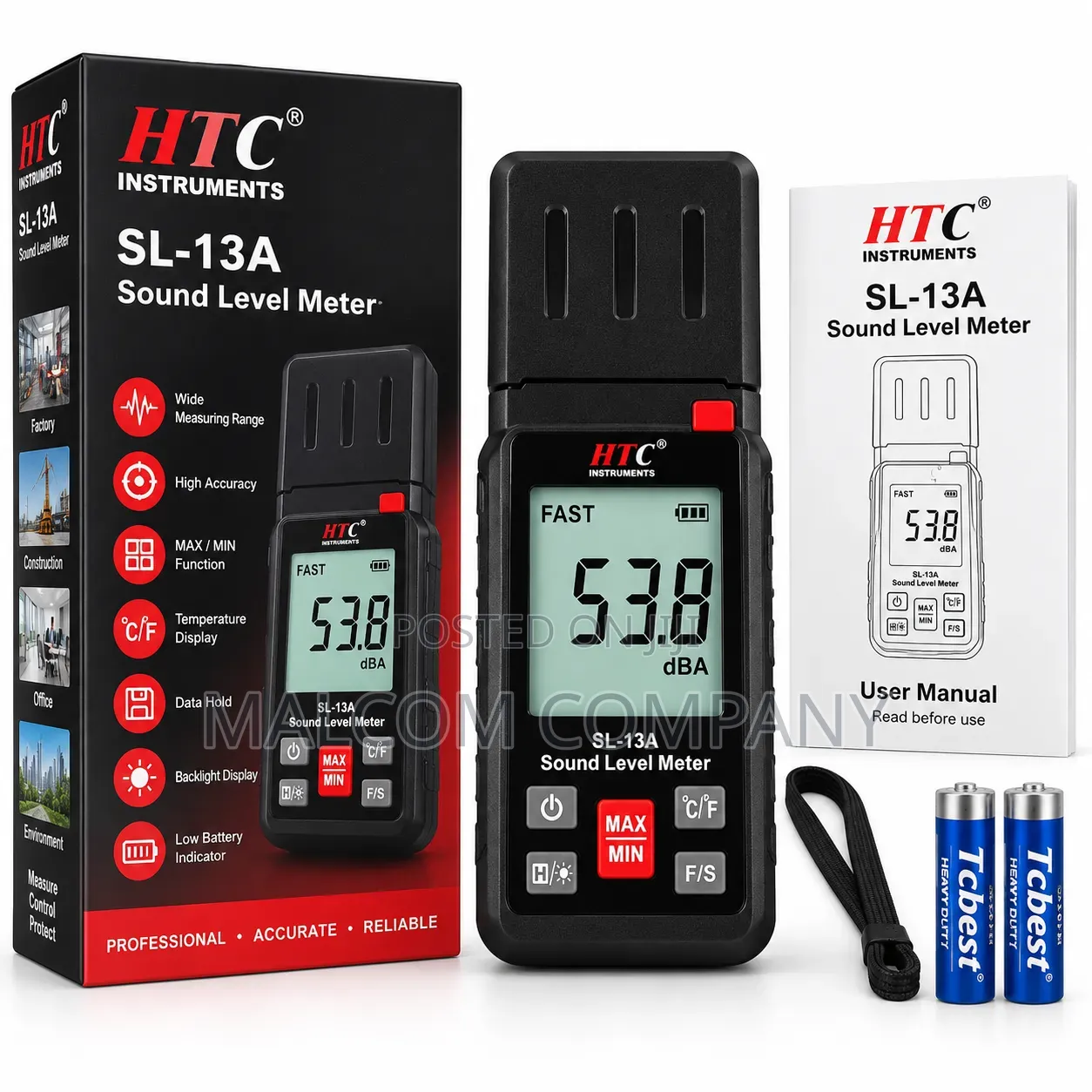 HTC SL-13A Sound Level Meter Uganda | KampalaShoppers