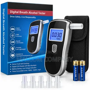 Digital Breath Alcohol Tester – Portable Alcohol Testing Machine