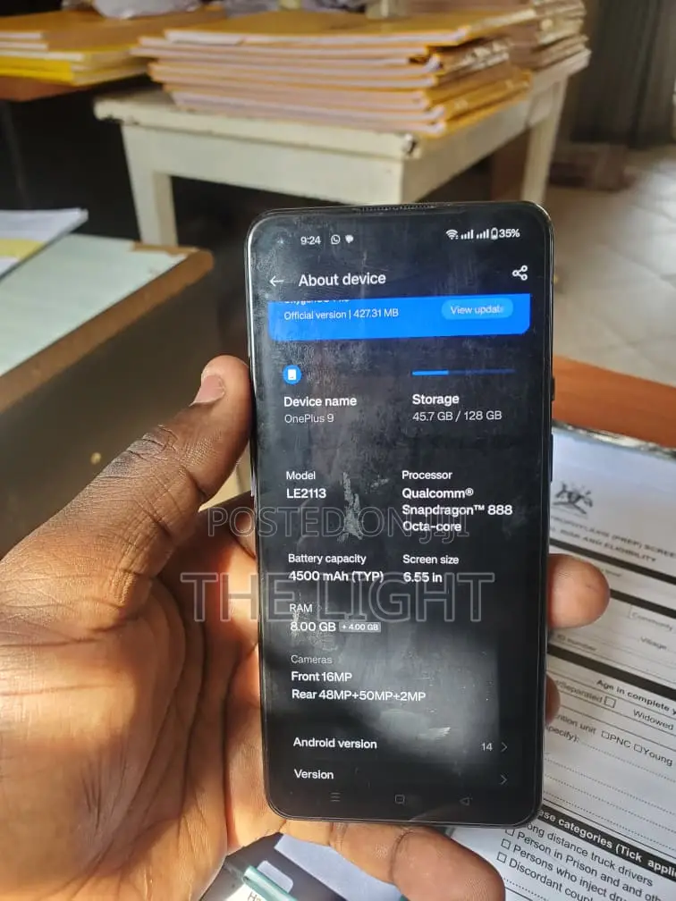 OnePlus 9 128 GB Blue